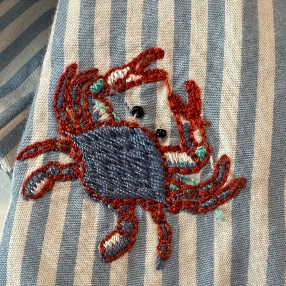 Anthropologie Crab Print shirt - Picture 3 of 4